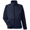 Core 365 Women's Classic Navy/Classic Navy Journey Summit Hybrid Full-Zip