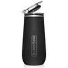 BruMate Matte Black Champagne Flute 12 oz