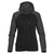 Stormtech Women's Black/Carbon Omega Two-Tone Zip Hoody