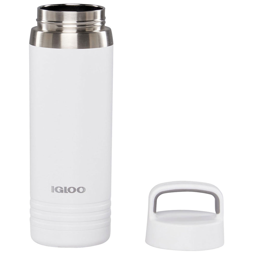 Igloo White 24 oz. Vacuum Insulated Bottle