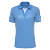 Callaway Women's Magnetic Blue Gingham Polo