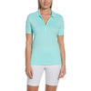 Callaway Women's Aruba Blue Broken Stripe Polo