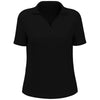 Callaway Women's Black Micro Texture Polo