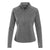 Landway Women's Heather Grey Alpha Heathered 1/4-Zip Pullover