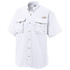 Columbia Men's White Bahama II S/S Shirt