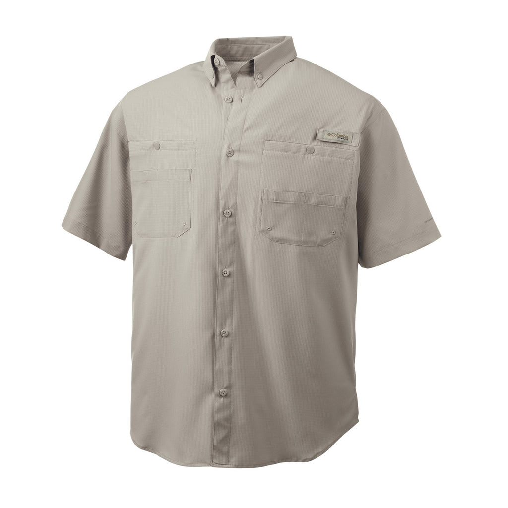 Columbia Men's Fossil Beige Tamiami II S/S Shirt