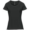 Stormtech Women's Black Equinox Short Sleeve Tee