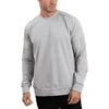 UNRL Unisex Heather Grey Crossover Crewneck