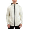 UNRL Unisex Ivory Cross-Up Hoodie