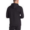 UNRL Men's Black Crossover Half-Zip Hoodie