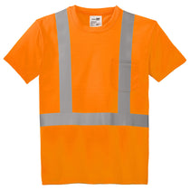 CornerStone Safety Orange/Reflective ANSI 107 Class 2 Safety T-Shirt