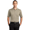 CornerStone Men's Tan Select Snag-Proof Pocket Polo