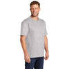 CornerStone Men's Heather Grey Workwear Short Sleeve Pocket Tee