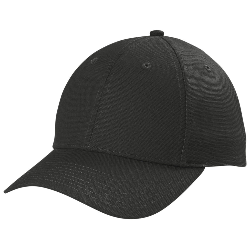 CornerStone Black Canvas Cap