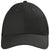 CornerStone Black Canvas Mesh Back Cap