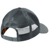 CornerStone Charcoal Canvas Mesh Back Cap