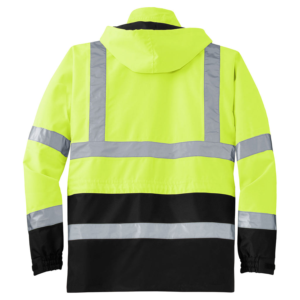 CornerStone Safety Yellow ANSI 107 Class 3 Waterproof Parka