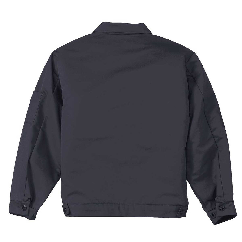 Red Kap Men's Charcoal Slash Pocket Jacket