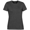 Stormtech Women's Carbon Heather Baseline Short Sleeve Tee