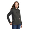 Carhartt Women's Carbon Heather Clarksburg Full Zip Hoodie