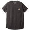 Carhartt Men's Carbon Heather Force Short Sleeve Pocket T-Shirt