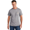 Carhartt Men's Heather Grey Force Short Sleeve Pocket T-Shirt