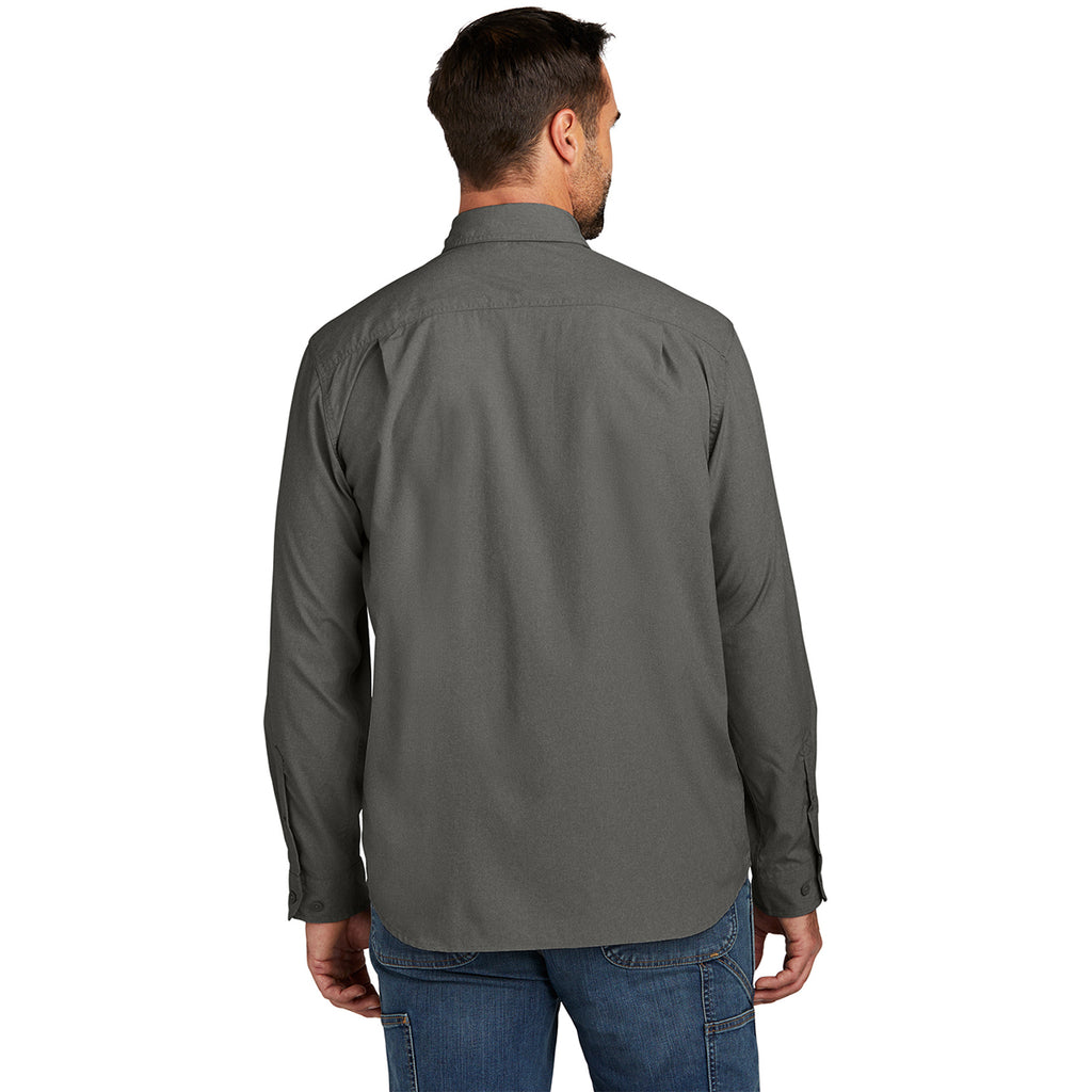 Carhartt Men's Steel Force Solid Long Sleeve Shirt