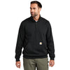 Carhartt Men's Black Midweight 1/4-Zip Mock Neck Sweatshirt