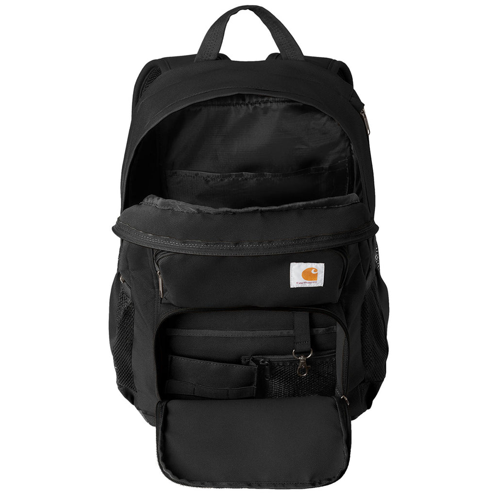 Carhartt Black 28L Foundry Series Dual-Compartment Backpack