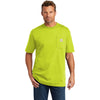 Carhartt Men's Brite Lime Workwear Pocket Short Sleeve T-Shirt