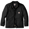 Carhartt Men's Black Tall Duck Traditional Coat