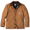 Carhartt Men's Brown Tall Duck Traditional Coat