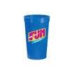 Perfect Line Blue 22 oz Full Color Stadium Cup