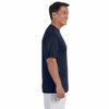 Champion Men's Navy Double Dry 4.1-Ounce Interlock T-Shirt