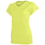 Champion Women's Safety Green Double Dry 4.1-Ounce V-Neck T-Shirt