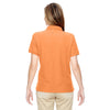 Devon & Jones Women's Cantaloupe Pima Pique Short-Sleeve Y-Collar Polo