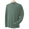 Devon & Jones Men's Dill Sueded Cotton Jersey Mock Turtleneck