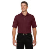 Devon & Jones Men's Burgundy Drytec 20 Performance Pocket Polo