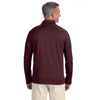 Devon & Jones Men's Burgundy Heather Stretch Tech-Shell Compass Full-Zip