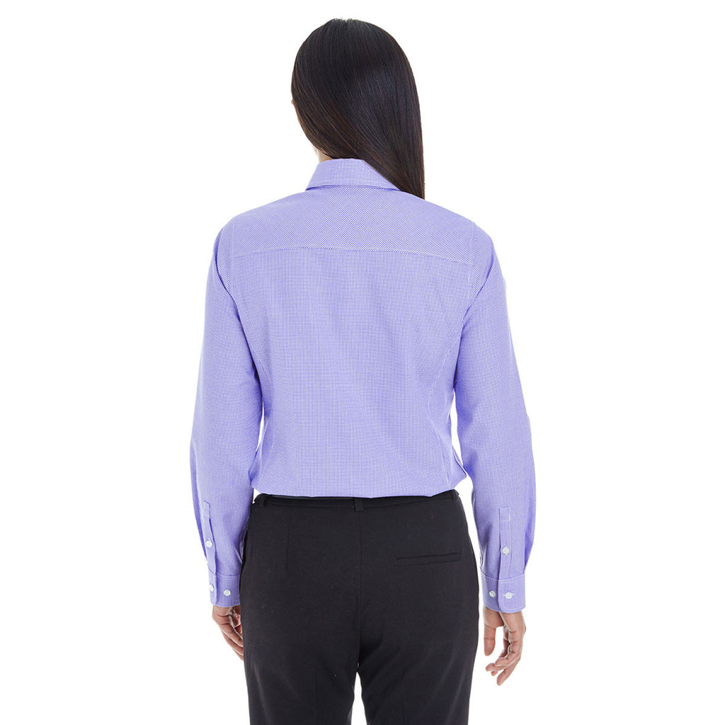 Devon & Jones Women's Grape Crown Collection Royal Dobby Shirt