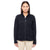 Devon & Jones Women's Black Bristol Full-Zip Sweater Fleece Jacket