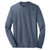 District Men's Navy Frost Perfect Tri Long Sleeve Crew Tee