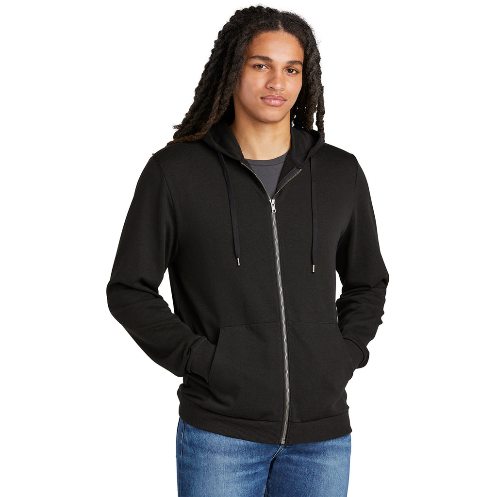 District Men's Black Perfect Tri Fleece Full-Zip Hoodie