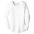 District Women's White Perfect Tri Long Sleeve