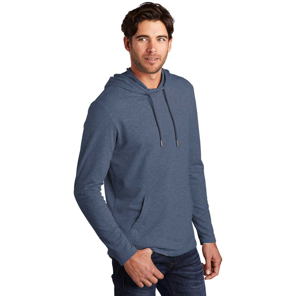 District Men's Washed Indigo Featherweight French Terry Hoodie