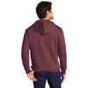 District Men's Heathered Cardinal V.I.T. Fleece Hoodie