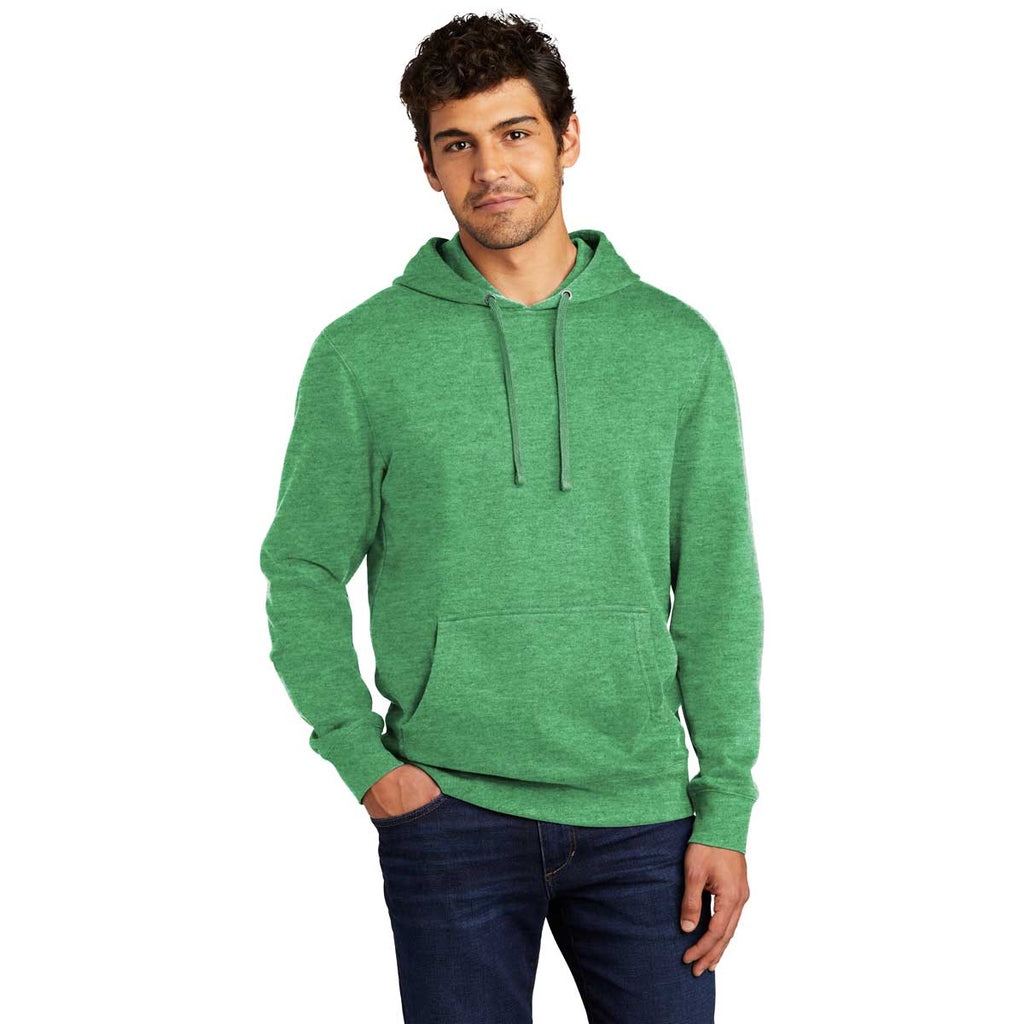 District Men's Heathered Kelly Green V.I.T. Fleece Hoodie