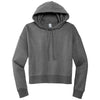 District Women's Heathered Charcoal V.I.T Fleece Hoodie