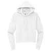 District Women's White V.I.T Fleece Hoodie