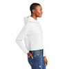 District Women's White V.I.T Fleece Hoodie